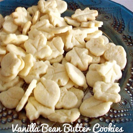 Thanksgiving Vanilla Bean Cookie Recipe via Tsiporah Blog