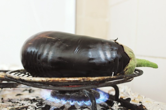 Fire-Roasted Eggplant with Lemon and Tahini // Tsiporah Blog