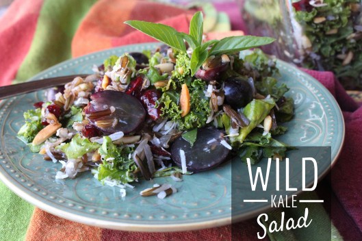Wild Kale Salad Recipe for Thanksgiving